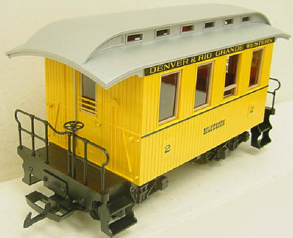 LGB 72324 G Denver & Rio Grande Western Steam Passenger Train Set