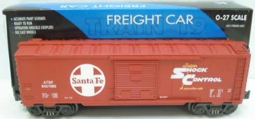 K-Line K640-1060 O Gauge Atchison, Topeka & Santa Fe Boxcar