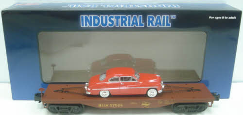 Atlas 1004202 3-Rail Milwaukee Flatcar w/Auto