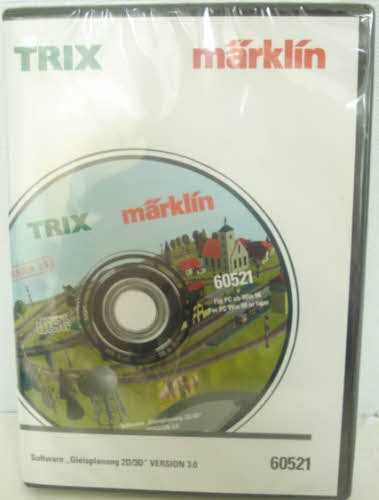 Marklin 60521 HO Software Track Planing 2D/3D Version 6.0