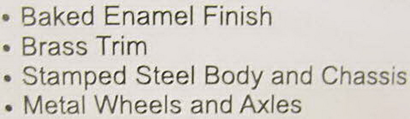 MTH 10-2106 Std. Gauge Flatcar with Fire Truck