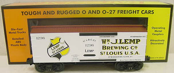 MTH 30-74388 WM. J. Lemp. Brewing Boxcar