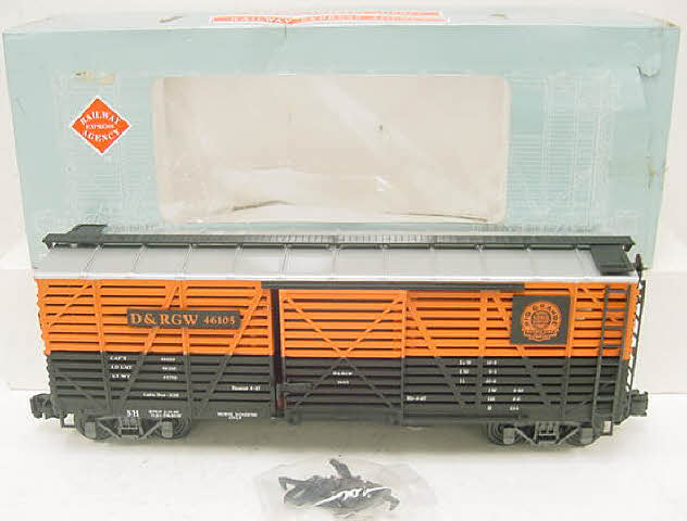 Aristo-Craft 46105 G Scale Denver & Rio Grand Western Stock Car