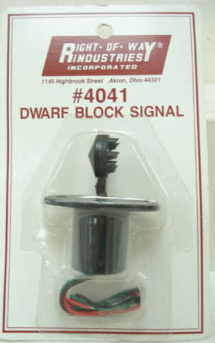 Right-of-Way 4041 Dwarf Signal