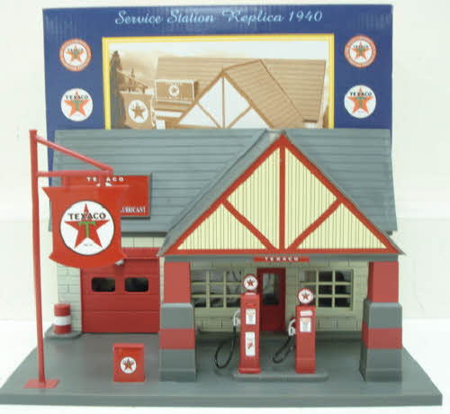 K-Line K40731 O Gauge Built-Up Texaco 1940 Service Station Assembled