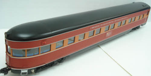 USA Trains 31090 G Scale Southern Pacific Daylight Observation Car -Metal Wheels