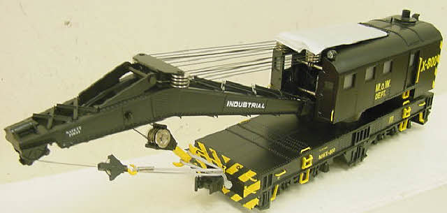 Lionel 6-29800 O Gauge Maintenance of Way Crane Car w/TMCC