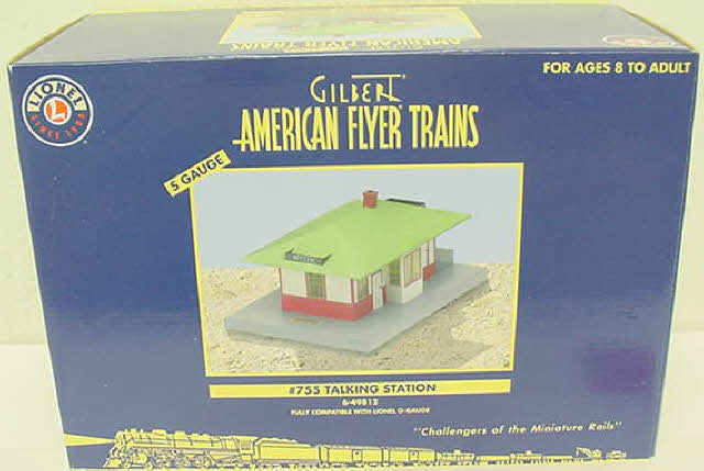 American Flyer 6-49812 S Scale #755 Assembled Talking Station