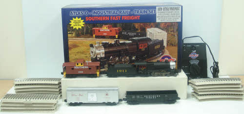 Atlas 1009001 Industrial Rail Southern Fast Freight O Diesel Gauge Train Set