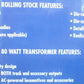 Atlas 1009001 Industrial Rail Southern Fast Freight O Diesel Gauge Train Set