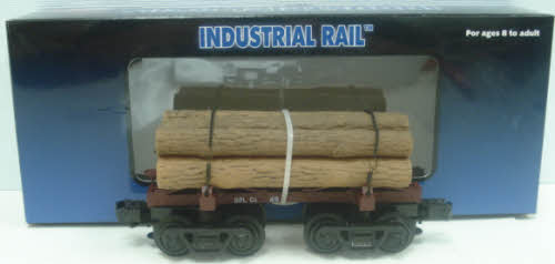 Atlas 1004003 O Gauge Sugar Pine Skeleton Log Car #66 (3-Rail)