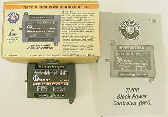 Lionel 6-14184 Block Power Controller- TMCC BPC