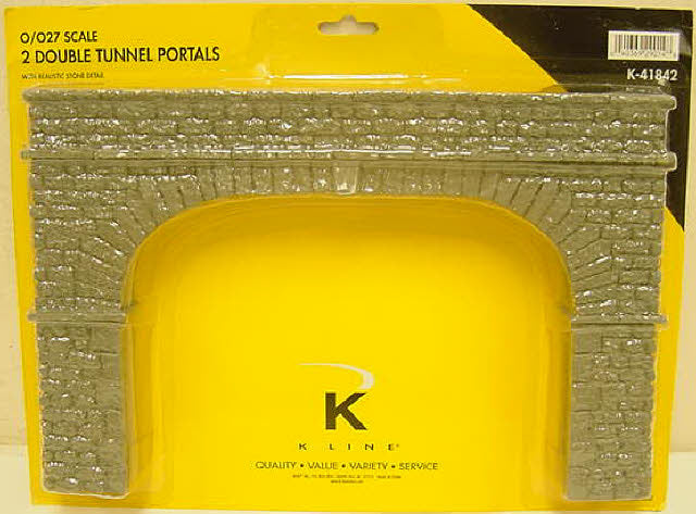 K-Line K-41842 O And O27 2-Double Tunnel Portals