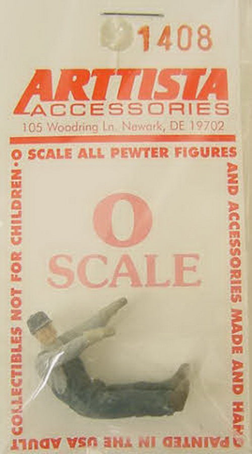 Arttista 1408 O Engineer Pewter Figure