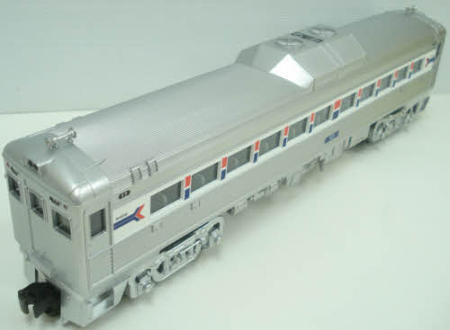MTH 30-2233-3 O Amtrak RDC Budd Car Add-On Set (Set of 2)