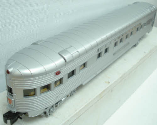 MTH 20-65104 O PRR 70' Streamlined Ribbed Sided Passenger Car Set (Set of 5)