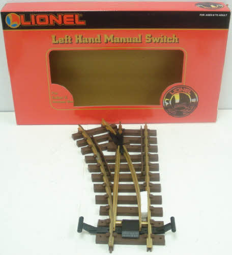 Lionel 8-82016 G Scale Left Hand Manual Switch Turnout