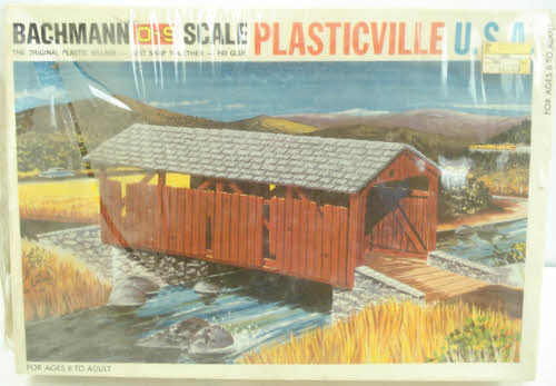 Plasticville 1920 Covered Bridge Kit