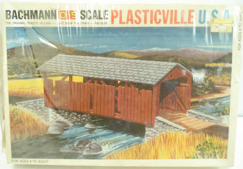 Plasticville 1920 Covered Bridge Kit