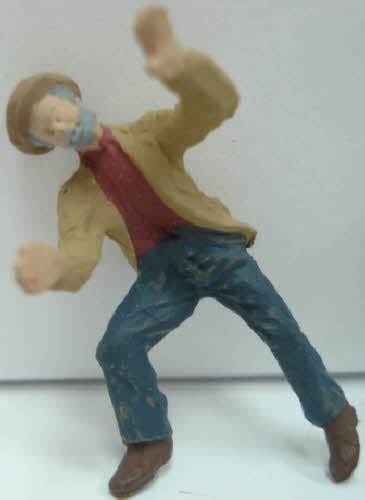 Arttista 1447 Hobo Helping Hobo into Boxcar Pewter Figures (Set of 2)