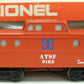 Lionel 6-9163 O Gauge AT&SF N5C Lighted Porthole Caboose