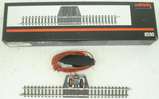 Marklin 8590 Z Scale Mini-Club 4-3/8" Straight Feeder Track