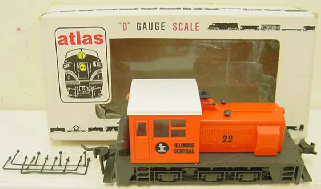 Atlas 6122 O Gauge Illinois Central 2-Rail Diesel Locomotive