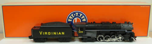 Lionel 6-28681 Virginian 2-8-4 Steam Locomotive & Tender #509