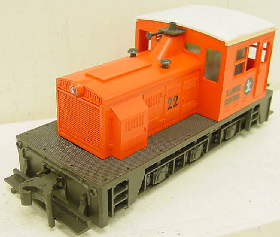 Atlas 6122 O Gauge Illinois Central 2-Rail Diesel Locomotive