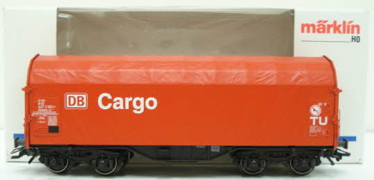 Marklin 47200 HO Scale Cargo Flatcar w/Cover