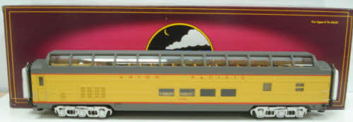 MTH 20-67116 Union Pacific 70' ABS Full Length Vista Dome Passenger Car (Smooth)