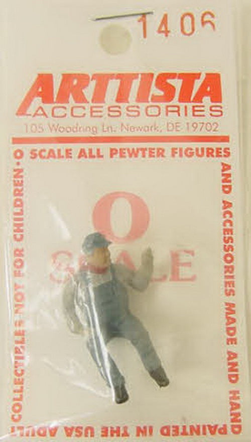 Arttista 1406 O Engineer Pewter Figure