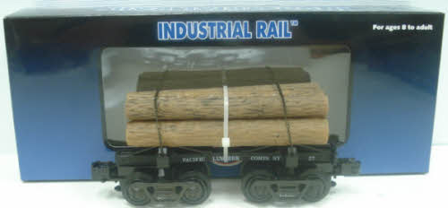 Atlas 1004002 3-Rail Pacific Lumber Skeleton Log Car