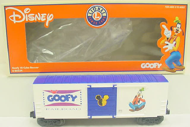 Lionel 6-36254 Disney Goofy Hi-Cube Boxcar