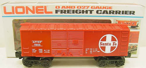 Lionel 6-7902 O Santa Fe Short Boxcar