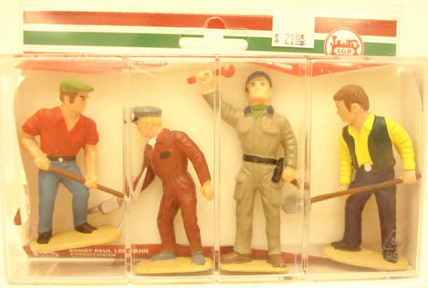LGB 51440 Construction Workers Figures (Set of 4)