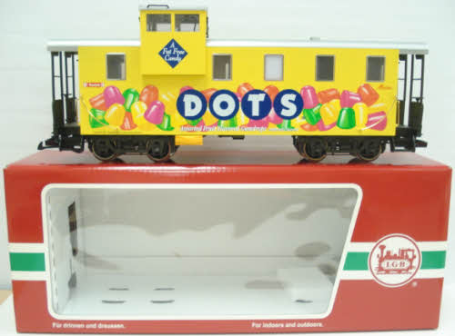 LGB 48710 DOTS Candy Caboose (Metal Wheels)