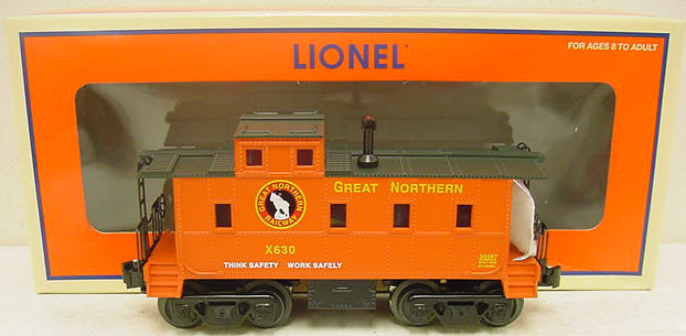 Lionel 6-36567 O Gauge Great Northern Illuminated Caboose #X630