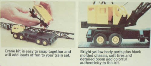 Lionel 6-9157 O Gauge Chesapeake & Ohio Flatcar with Construction Crane Kit