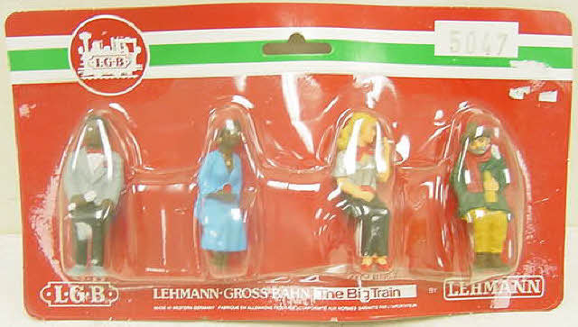 LGB 5047 G Passenger Car Figures (Set of 4)