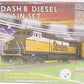 MTH 30-4171-1 Pittsburgh Steelers Super Bowl Dash-8 O Gauge Diesel Train Set