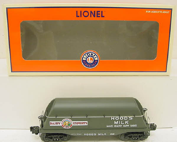 Lionel 6-39425 O Gauge Hood's Flatcar w/Milk Container