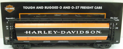 MTH 30-75247 O Gauge Harley-Davidson 4-Bay Hopper Car #2007