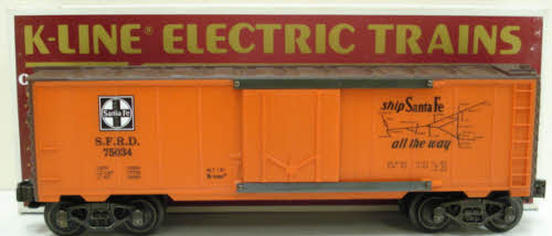K-Line K75034 Santa Fe Chief #4 Map Series, Reefer