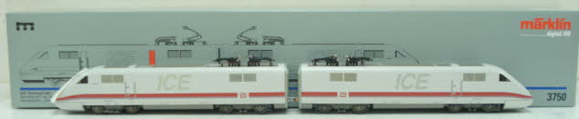 Marklin 3750 HO Scale ICE Digital Pwd. Electric Loco Unit Set