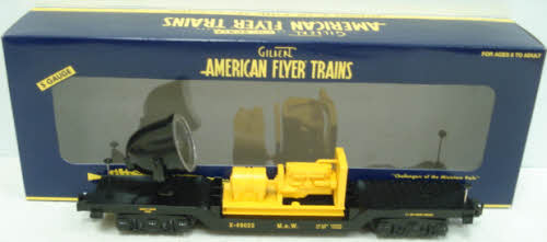American Flyer 6-49022 S Scale M.O.W. Operating Searchlight Car