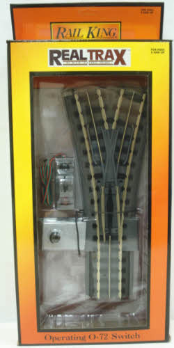 4 Rails Courbes MTH RealTrax O-72 - Référence 40-1010 - Occasion