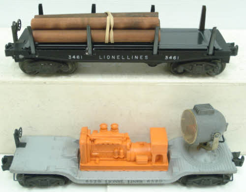 Lionel 2161W Vintage O 2343 AA SF Diesel Freight Set w/5 Cars