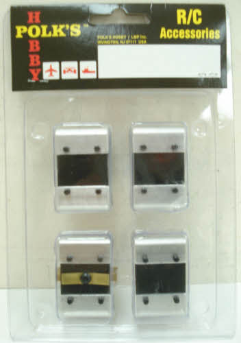Polk's Hobby 50101 O Gauge Stationary Rollers (Pack of 4)