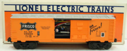 Lionel 6-19229 O Gauge Frisco Boxcar with Diesel Railsounds